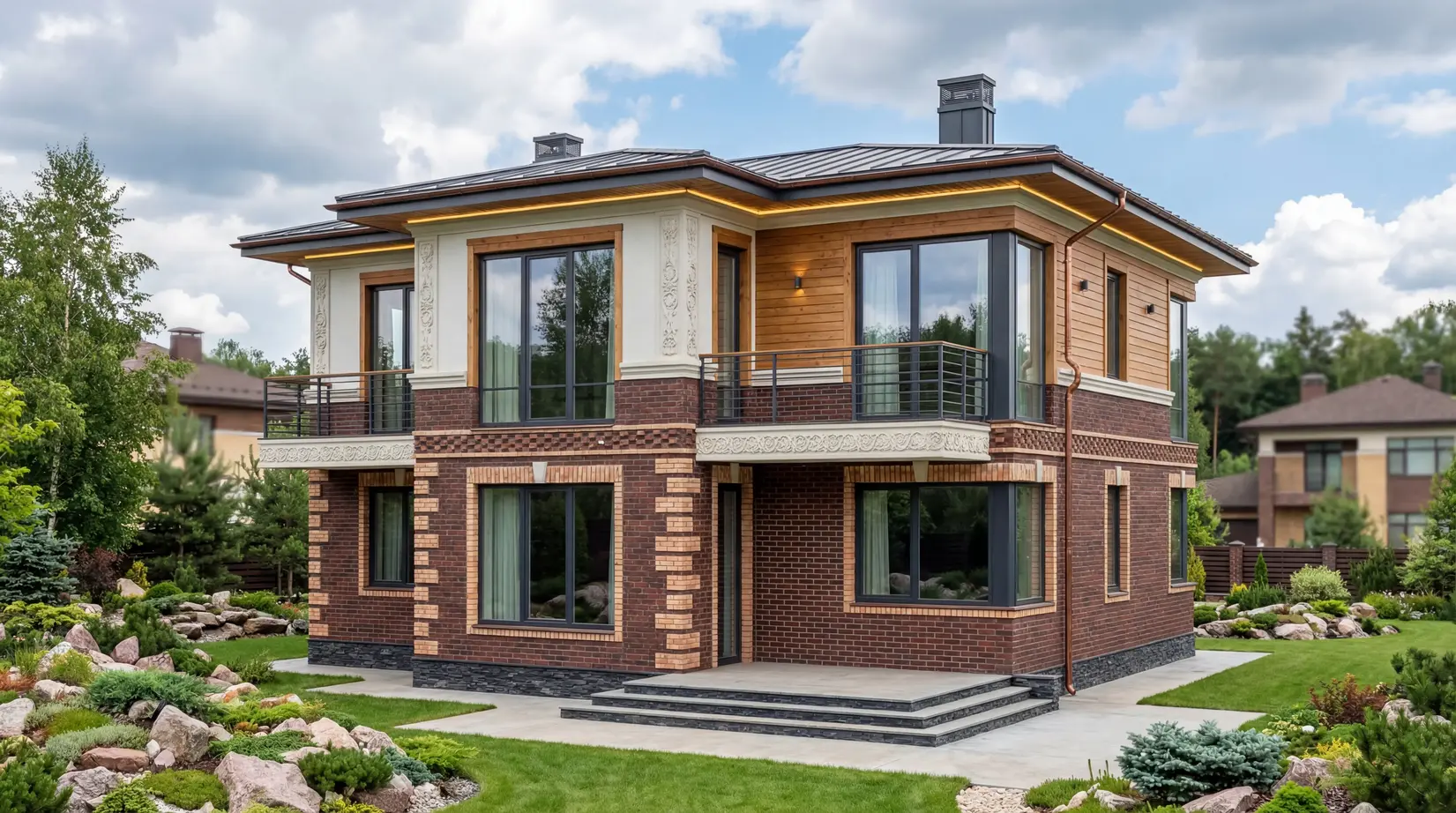 Двухэтажные дома — кадр 6